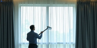 Commercial curtain stain removal service clarkefield-vic hotels offices restaurants